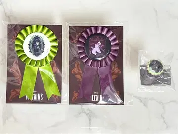 디즈니 빌런즈 말레피센트 애설러 로제트 마스코트 세트