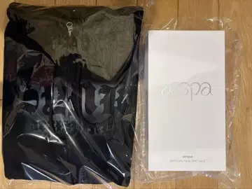 aespa 응원봉 ver.2 집업 후드티 L 사이즈