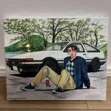 시게노 슈이치 원화전 이니셜D 캔버스 후지와라 타쿠미