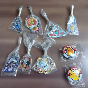 포켓몬 아크릴 키링 캔 배지 세트