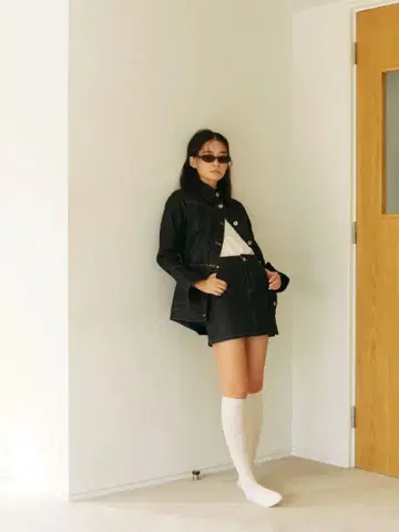 Denim Mini Skirt Rosarymoon
