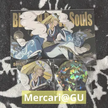 BLEACH 브레솔 히라코 신지 캔뱃지 3개 세트