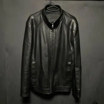 남성용 양가죽 싱글 라이더 L