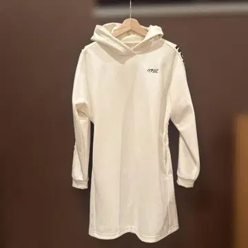 MASTER BUNNY EDITION 후드 부착 롱 원피스