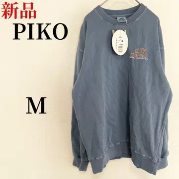 새상품 PIKO 피코 트레이닝복 블루 그레이 더스티 컬러 서프 y2k