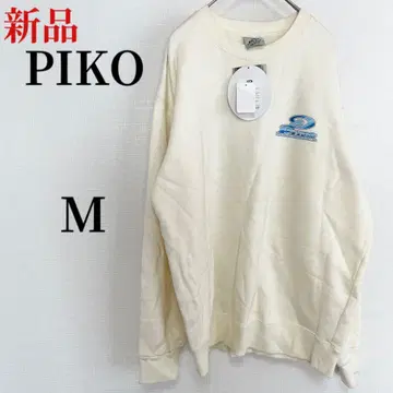 새상품 PIKO 피코 트레이닝복 크림색 서프 빈티지 코디 y2k