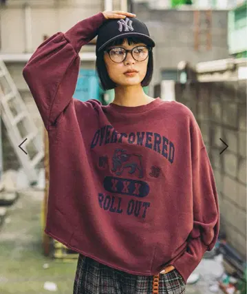 니코앤드 MODE NORM CORE 양어깨 슬리브 맨투맨 풀오버