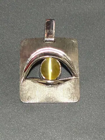 크리소베릴 캣츠아이 2.02ct Pt9g 펜던트 탑