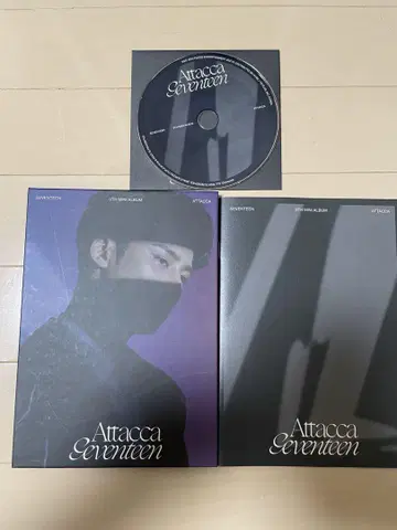Seventeen Atacca CD+사진집