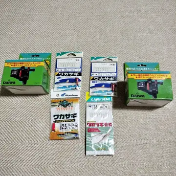 DAIWA 빙어 선반 헌터 채비 세트
