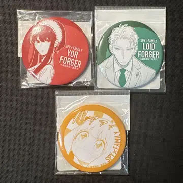 SPY x FAMILY 스파이 패밀리 로이드 아냐 캔뱃지 원작