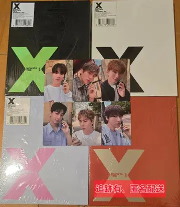 MONSTA X THE X 4종 세트 특전 포함