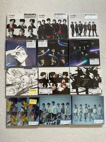 SixTONES CD 싱글 묶음 판매 3 형태