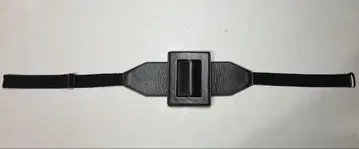 Limi feu 블랙 가죽 버클 벨트