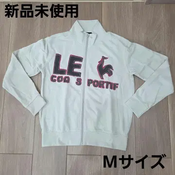 르꼬끄 풀 지퍼 자켓 M 사이즈 화이트 크림