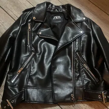 ZARA 블랙 라이더 자켓 M