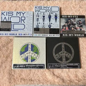 KIS-MY-WORLD 앨범 LIVEDVD 5종 세트