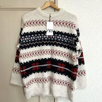 [ 새상품 ] ZARA 노르딕 스웨터 2