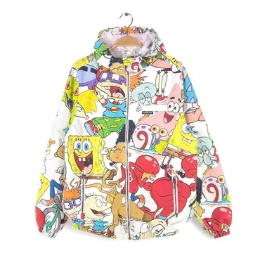 멤버즈온리 스펀지밥 자켓 NICKELODEON 콜라보 S