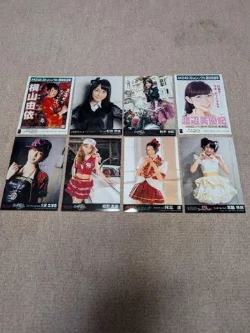 AKB48 그룹 멤버 사진 8장 세트
