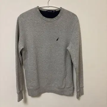 NAUTICA 그레이 맨투맨 XS