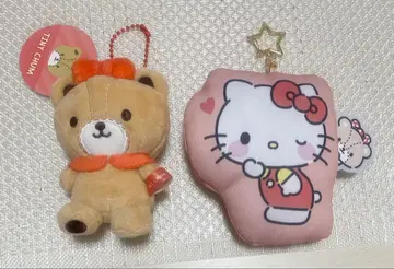 헬로키티 타이니 참 봉제 인형 마스코트 세트