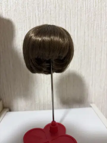 인형 가발 매쉬룸 밥 7~8인치