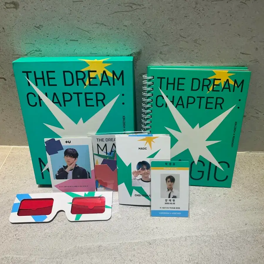 TXT unsealed album full set with poca included