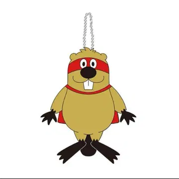 SUPER BEAVER 마스크드비버 마스코트 키링