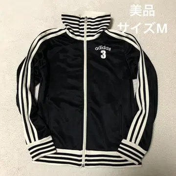 [ 새상품급 ] 아디다스 트랙 자켓 저지 하이넥 만국기 택 M