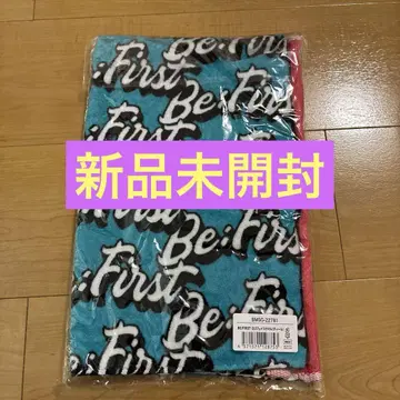 BE:FIRST 로고 페이스 타월 새상품 사용