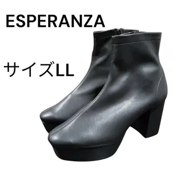 새상품급 ESPERANZA 에스페란자 락모리 숏부츠 사이즈 LL