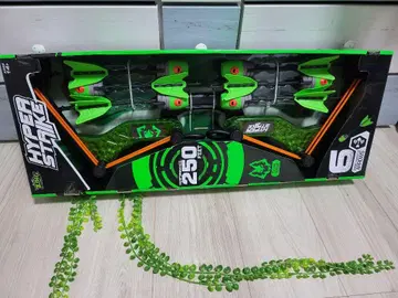 HYPER STRIKE 250FEET 완구 활과 화살 세트
