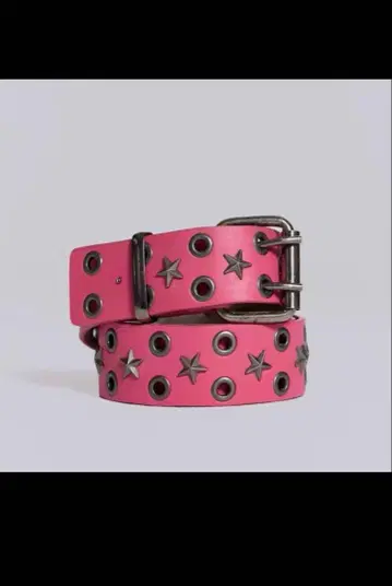 당일 발송 JADED LONDON Pink Asta 벨트 스터드 벨트