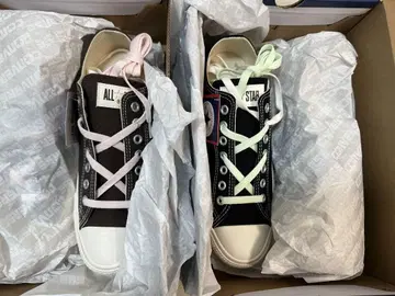 2족 세트 미사용 컨버스 올스타 캔버스 한정판 converse