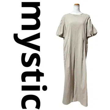 컨디션 최상 mystic 미스틱 숄더 슬릿 올인원 어깨 트임