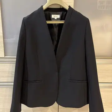 노카라 자켓 네이비 네이비 컬러