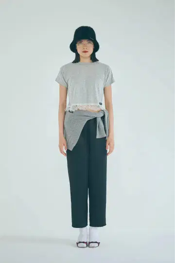 SEA HEAVY SATIN TROUSERS