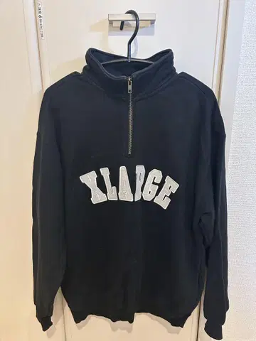 XLARGE 블랙 맨투맨 M