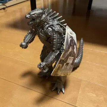고질라 피규어 실버 약 30cm