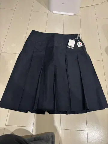 플리츠 스커트 (사이즈는 마지막 사진 참고)