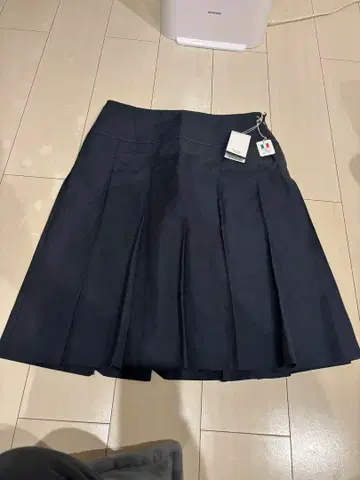 플리츠 스커트 (사이즈는 마지막 사진 참고)