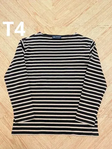 SAINT JAMES 웨쌍 보더 블랙 x 화이트 t4