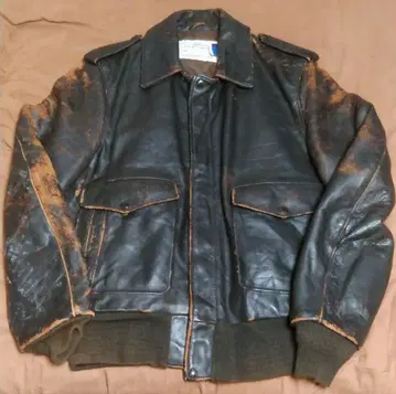 [ 최종 가격 ] schott 자켓 A-2 가죽 천연 가죽 다크 브라운