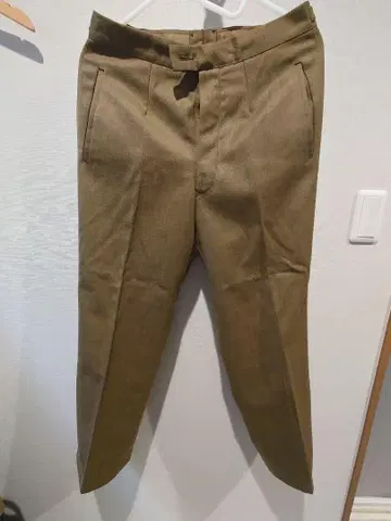 밀리터리 체코군 드레스 팬츠