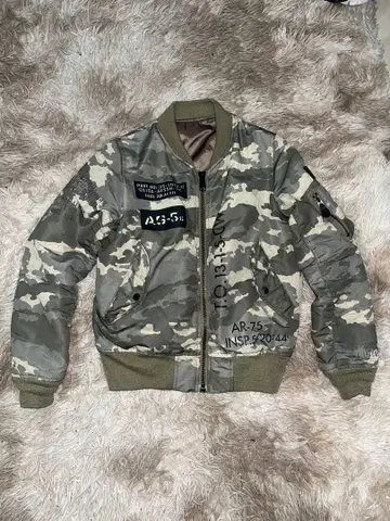 AVIREX [ 40주년 기념 모델 ] 카모플라쥬 MA-1 자켓 USAF