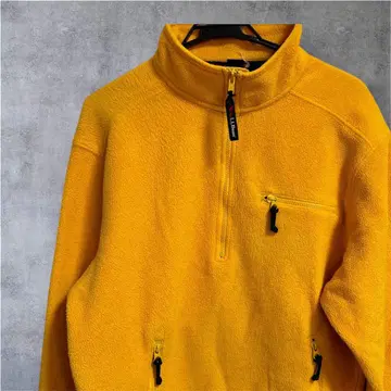 90S L.L.Bean outdoors 보아 플리스 하프 지퍼