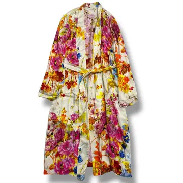 [새상품급] DRIES VAN NOTEN 꽃무늬 롱 코트 라크루아기 명작