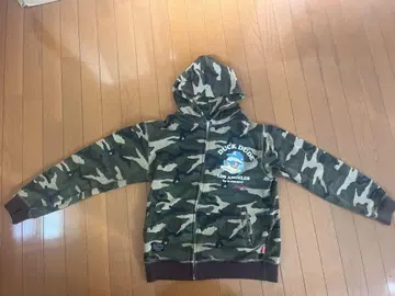 DUCK DUDE 카모플라쥬 후드티