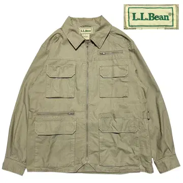 [ 80s ] 엘엘빈 사파리 자켓 피싱 자켓